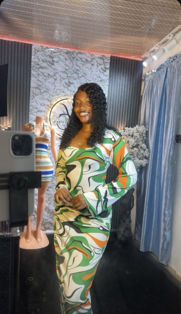 Pattern maya gown - Image 5