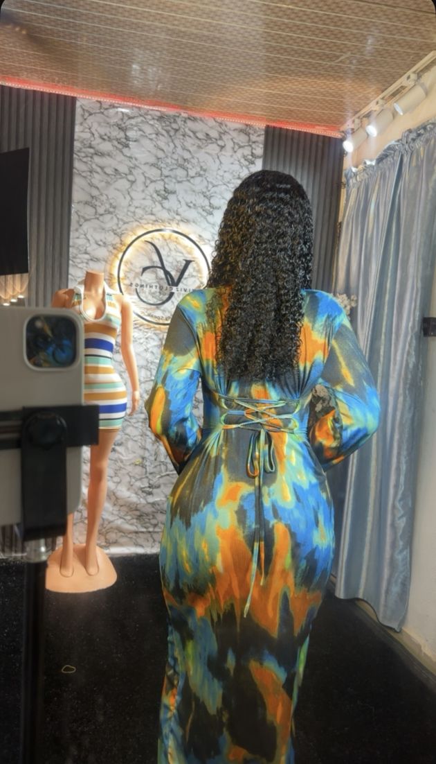 Pattern maya gown - Image 2